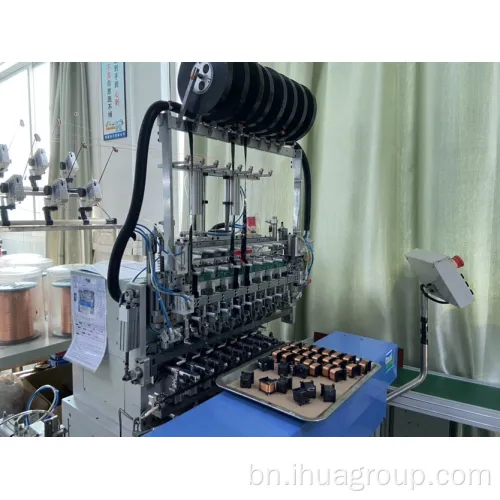1.0MH 0.2a মাধ্যমে গর্তের বায়ু কয়েল সূচক